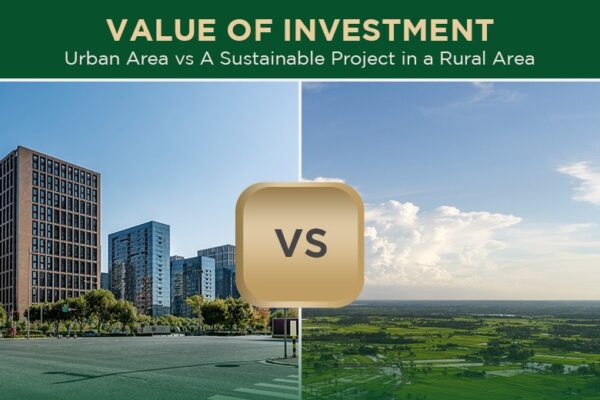 Value of Investment in Real Estate - Urban Area vs A Sustainable Project in a Rural Area