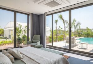 Access to your Private pool from your room