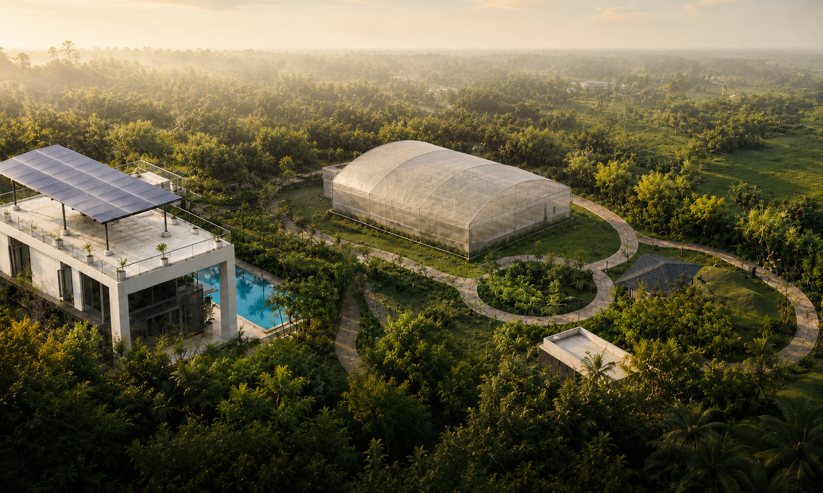 GPP One estate landscape