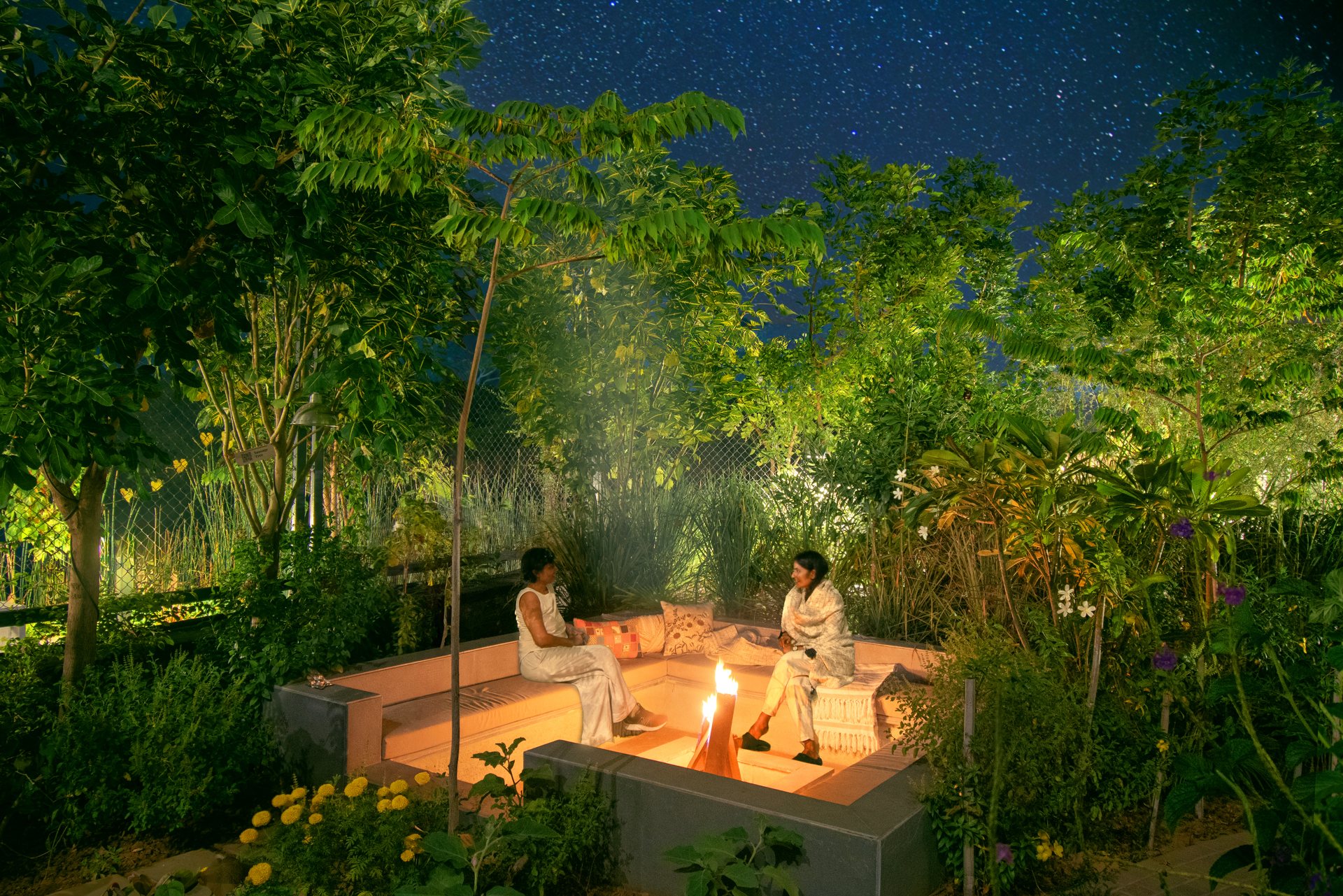 Campfire area