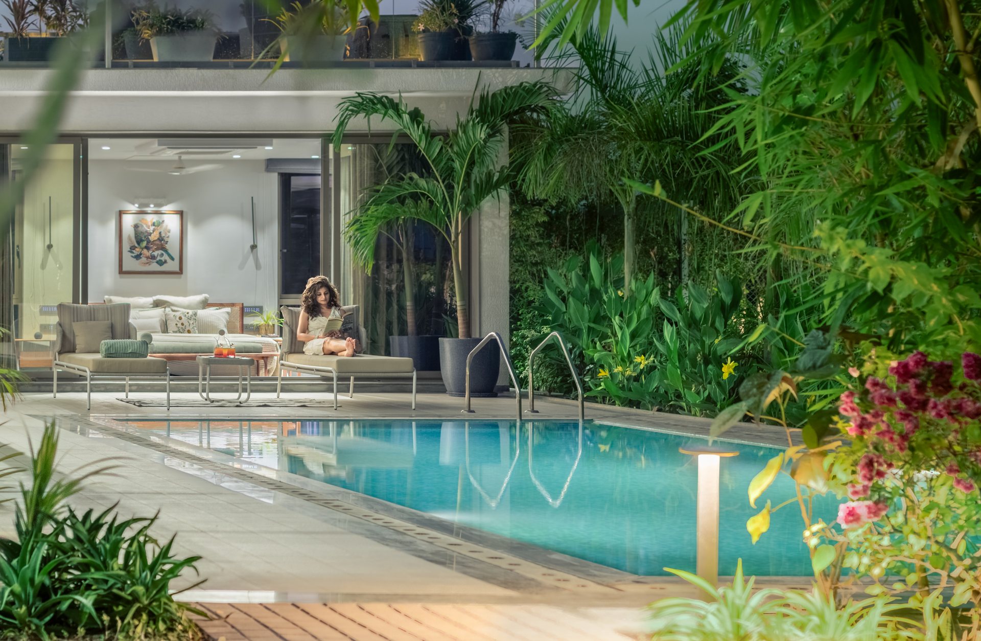 Private swimming pool